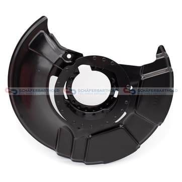 Stänkskydd, bromsskiva, Framaxel vänster — Framaxel vänster från Autofrance