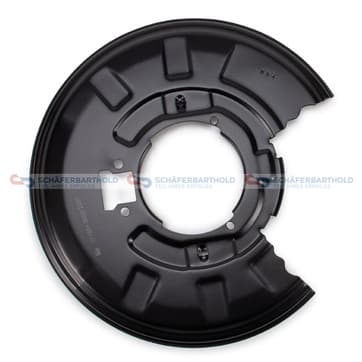 Stänkskydd, bromsskiva, Bakaxel höger — Bakaxel höger från Autofrance