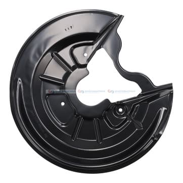 Stänkskydd, bromsskiva, Bakaxel vänster — Bakaxel vänster från Autofrance