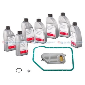 Delssats, automatväxellådsolje byte från Autofrance