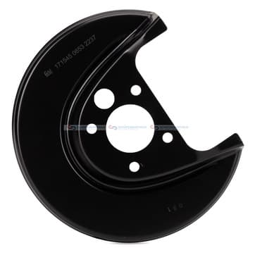 Stänkskydd, bromsskiva, Bakaxel höger — Bakaxel höger från Autofrance