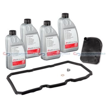 Delssats, automatväxellådsolje byte från Autofrance