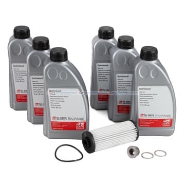 Delssats, automatväxellådsolje byte från Autofrance