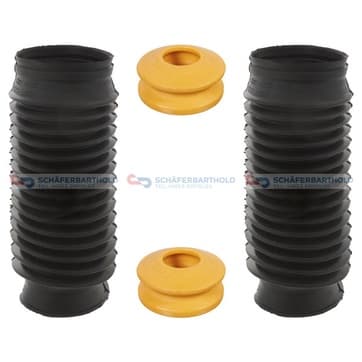 Dammskyddssats, stötdämpare, Framaxel — Framaxel från Autofrance