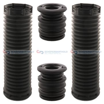 Dammskyddssats, stötdämpare, Framaxel — Framaxel från Autofrance