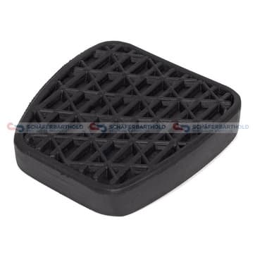 Pedalbelägg, kopplingspedal Gummi från Autofrance