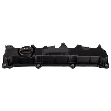 Ventilkåpa, Avgas-/utsläppssidan — Avgas-/utsläppssidan från Autofrance