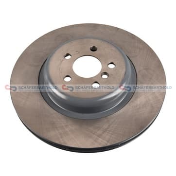 Bromsskiva, Bakaxel — Bakaxel från Autofrance