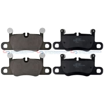 Bromsbeläggssats, Bakaxel — Bakaxel från Autofrance