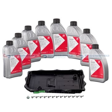 Delssats, automatväxellådsolje byte från Autofrance