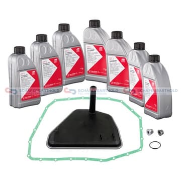 Delssats, automatväxellådsolje byte från Autofrance