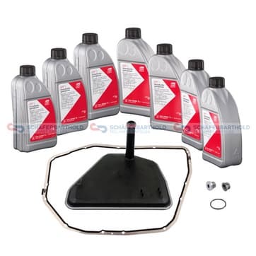 Delssats, automatväxellådsolje byte från Autofrance