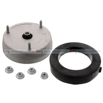 Reparationssats, Fjäderbenslager, Framaxel vänster — Framaxel vänster från Autofrance