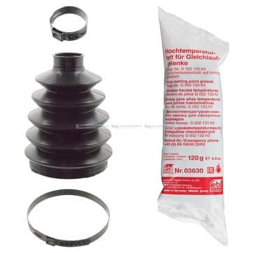 Damasksats, drivaxel, Bakaxel, på hjulsidan — Bakaxel, på hjulsidan från Autofrance