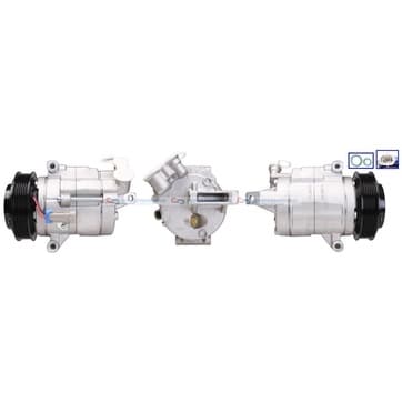 Kompressor, AC Ø-120mm från Autofrance