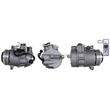 Kompressor, AC Ø-110mm från Autofrance
