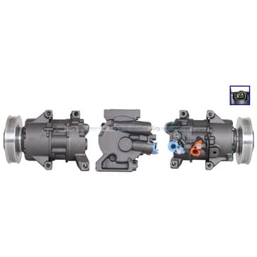 Kompressor, AC Ø-123mm från Autofrance