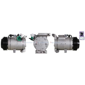 Kompressor, AC Ø-120mm från Autofrance