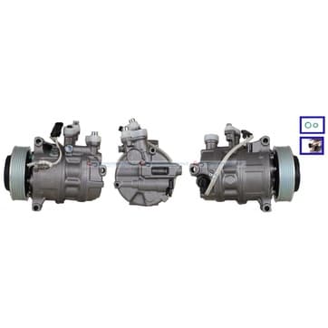 Kompressor, AC Ø-120mm från Autofrance
