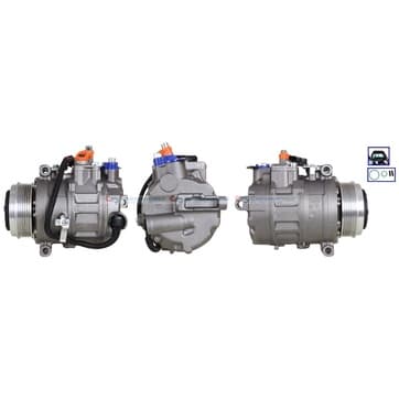 Kompressor, AC Ø-100mm från Autofrance