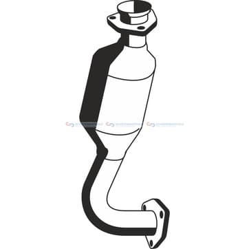 Främre ljuddämpare från Autofrance