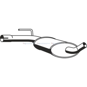 Mellanljuddämpare från Autofrance