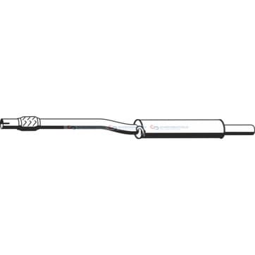 Främre ljuddämpare från Autofrance
