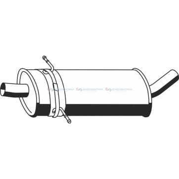 Mellanljuddämpare från Autofrance