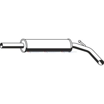 Mellanljuddämpare från Autofrance