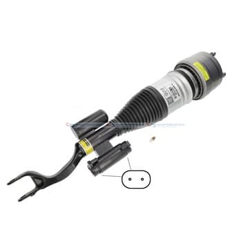 Luftfjädring, fjäderben, Framaxel höger — Framaxel höger från Autofrance