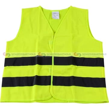 Reflexväst S gul EN1150:1999 från Autofrance