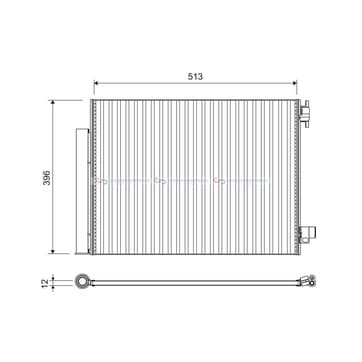 Kondensor, AC från Autofrance