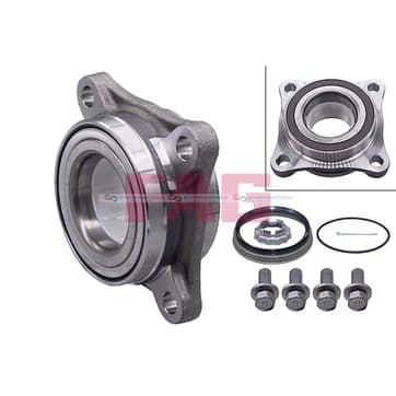 Hjullagerssats, Framaxel vänster — Framaxel vänster från Autofrance