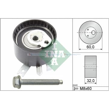 Spännrulle, kamrem från Autofrance