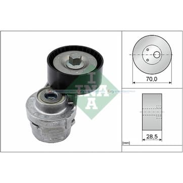Remspännare, flerspårsrem från Autofrance