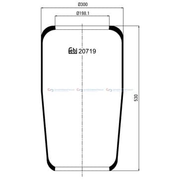 Bälg, luftfjädring från Autofrance