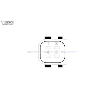 NOx-givare, ureainsprutning 24V 915mm från Autofrance