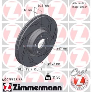 Bromsskiva, Framaxel — Framaxel från Autofrance