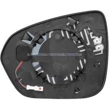 Spegelglas, backspegel, Höger — Höger från Autofrance