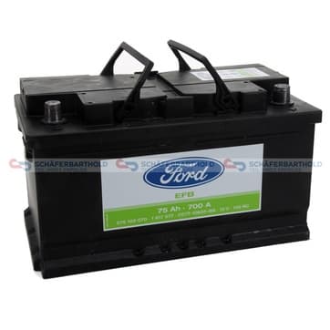 Startbatteri 75Ah 730A från Autofrance