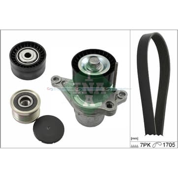 Flerspårsremssats 7 från Autofrance