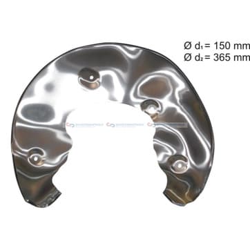 Stänkskydd, bromsskiva, Framaxel höger — Framaxel höger från Autofrance