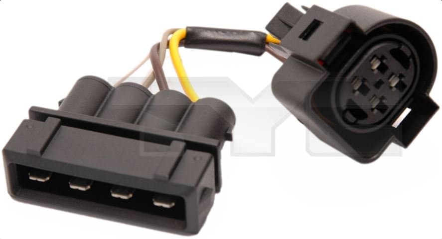 Adapter oval till fyrkantig