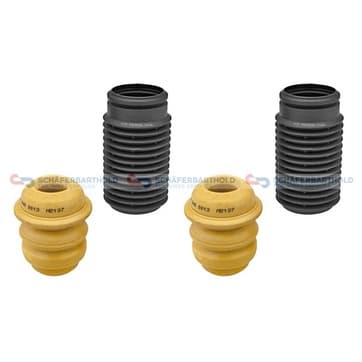 Dammskyddssats, stötdämpare, Framaxel — Framaxel från Autofrance