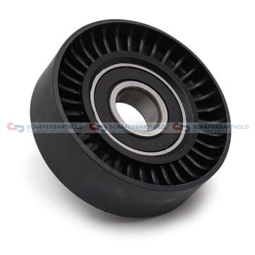 Styrrulle, flerspårsrem