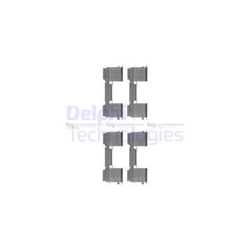 Tillbehörssats, bromsbelägg från Autofrance