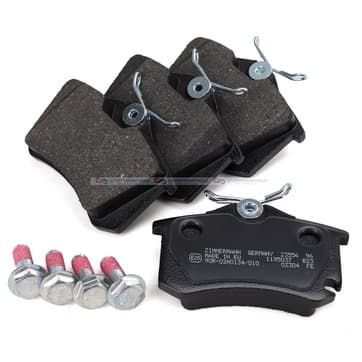 Bromsbeläggssats, Bakaxel — Bakaxel från Autofrance