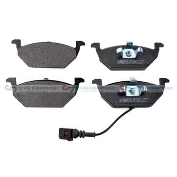 Bromsbeläggssats, Framaxel — Framaxel