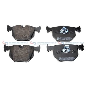 Bromsbeläggssats, Bakaxel — Bakaxel från Autofrance