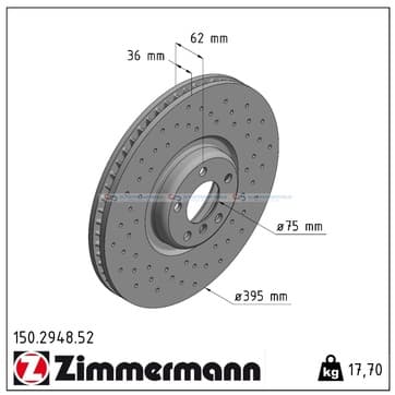 Bromsskiva, Framaxel höger — Framaxel höger från Autofrance